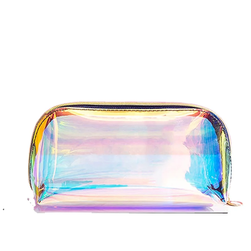 Hot Selling Wholesale Fashion Holographic Laser Clear Cosmetic Makeup Bag Private Label
Hot Selling Wholesale Fashion Holographic Laser Clear Cosmetic Makeup Bag Private Label