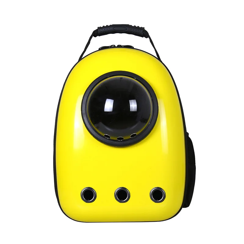 Manufacturer Sells Capsule Pet Backpack Transparent Breathable Cat and Dog Safe Travel Portable Bag, Yellow, blue, pink, white, silver
Manufacturer Sells Capsule Pet Backpack Transparent Breathable Cat and Dog Safe Travel Portable Bag, Yellow, blue, pink, white, silver