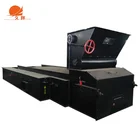 Economical Iron Cast Water Boiler Grate Stoker With Coal Hopper Boiler Grate flake chain grate burner for boiler