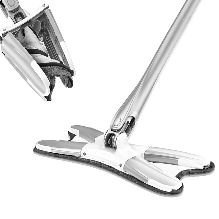 X Type Self-Wringing Hand-Free Wash Manual Extrusion Household Microfiber Flat Floor Mop
X Type Self-Wringing Hand-Free Wash Manual Extrusion Household Microfiber Flat Floor Mop