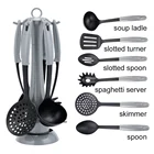Family Cooking Sets 6pcs Colorful Multifunctional Nylon Kitchen Cook Tool New Design 7 Pcs Kitchen Tool Set