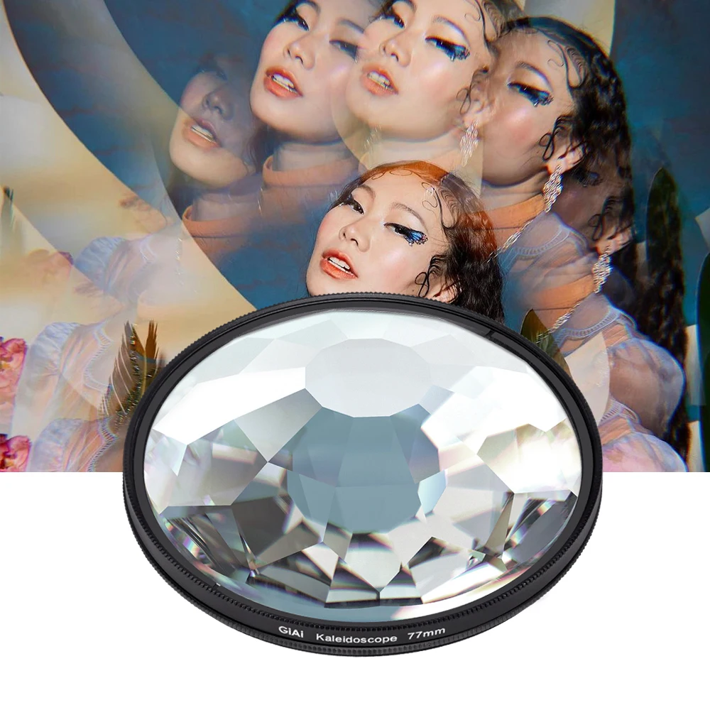 77mm Kaleidoscope Filter Prism lens filter for Camera Accessories Photography Prism polarizing filter
77mm Kaleidoscope Filter Prism lens filter for Camera Accessories Photography Prism polarizing filter