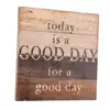 12 Inches Decorative Inspirational Wooden Wall Art Quote Signs Today is A Good Day for A Good Day