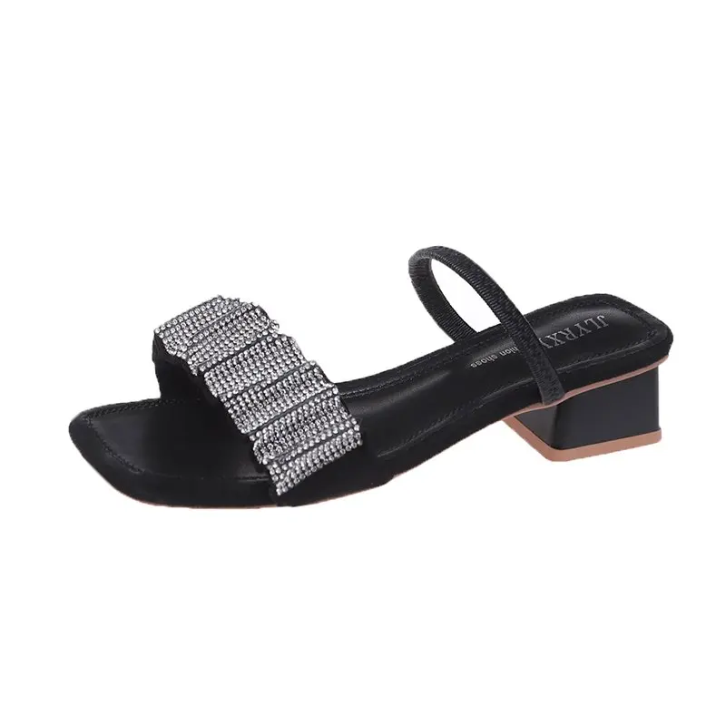 2021 New Arrival Trending Women's Shoes Luxury Rhinestone Open Toe Slides High Heels Sandals
2021 New Arrival Trending Women's Shoes Luxury Rhinestone Open Toe Slides High Heels Sandals
