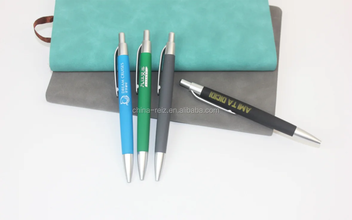 cheap assorted colors plastic ball pen with customized logo