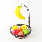 New Style Iron Metal Wire Home Decorative Kitchen Fruit Storage Basket