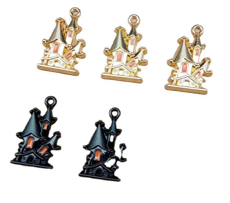 Halloween Ghost house Castle charms DIY metal alloy Castle charms for bracelet customized halloween castle charms
Halloween Ghost house Castle charms DIY metal alloy Castle charms for bracelet customized halloween castle charms