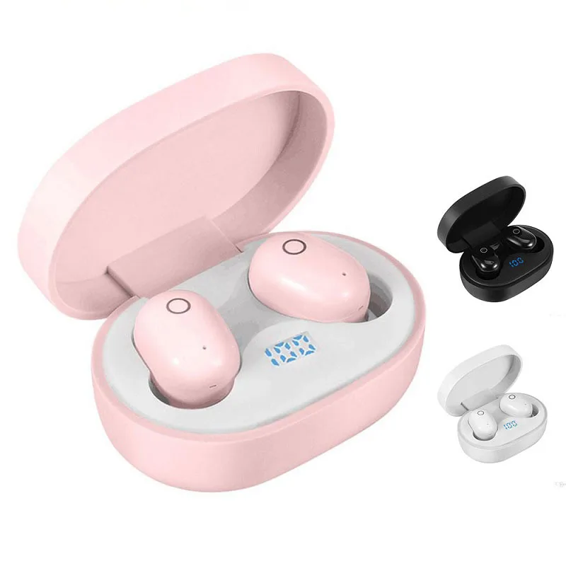 DT-8 TWS Wireless Bluetooth Earphone LED Display Touch TWS Wireless Headphone with Power Bank Headset with Mic Bluetooth 5.0 - ANKUX.COM