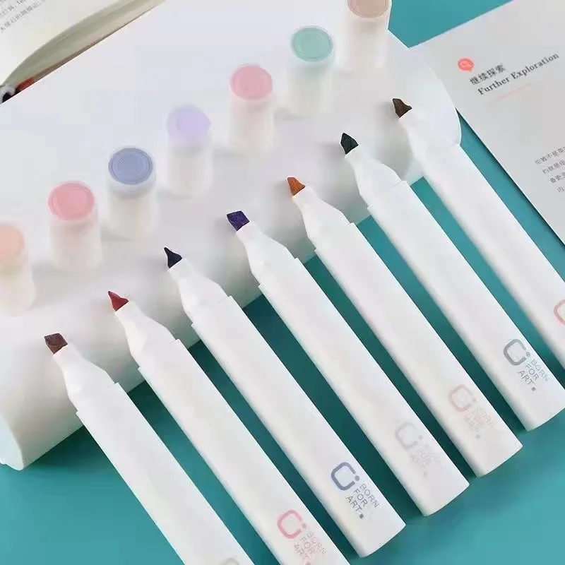 fluorescent ink color Used for promotional gift office high quality highlighter marker pen
fluorescent ink color Used for promotional gift office high quality highlighter marker pen