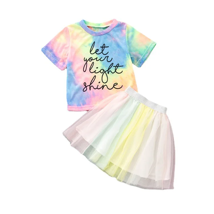 2021 new fashion children girls tie-dye clothing set toddler 2 pieces summer skirt sets little girls tutu skirt 2-6T
2021 new fashion children girls tie-dye clothing set toddler 2 pieces summer skirt sets little girls tutu skirt 2-6T