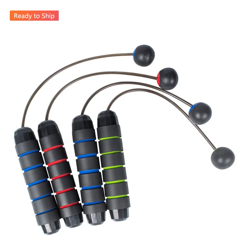 New Design Weighted Cordless Jump Rope PVC+steel Wire High Speed Bearing Jump Rope, Red, green, blue, black
New Design Weighted Cordless Jump Rope PVC+steel Wire High Speed Bearing Jump Rope, Red, green, blue, black