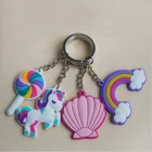 High Quality Cute Custom Soft PVC Rubber Keychain