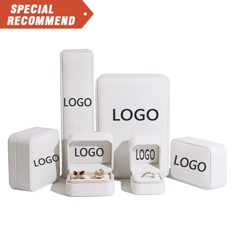 Hot new design Custom Logo Leather Jewelry Box Luxury Earring Bracelet Necklace Ring Box Jewelry Packaging Box
Hot new design Custom Logo Leather Jewelry Box Luxury Earring Bracelet Necklace Ring Box Jewelry Packaging Box