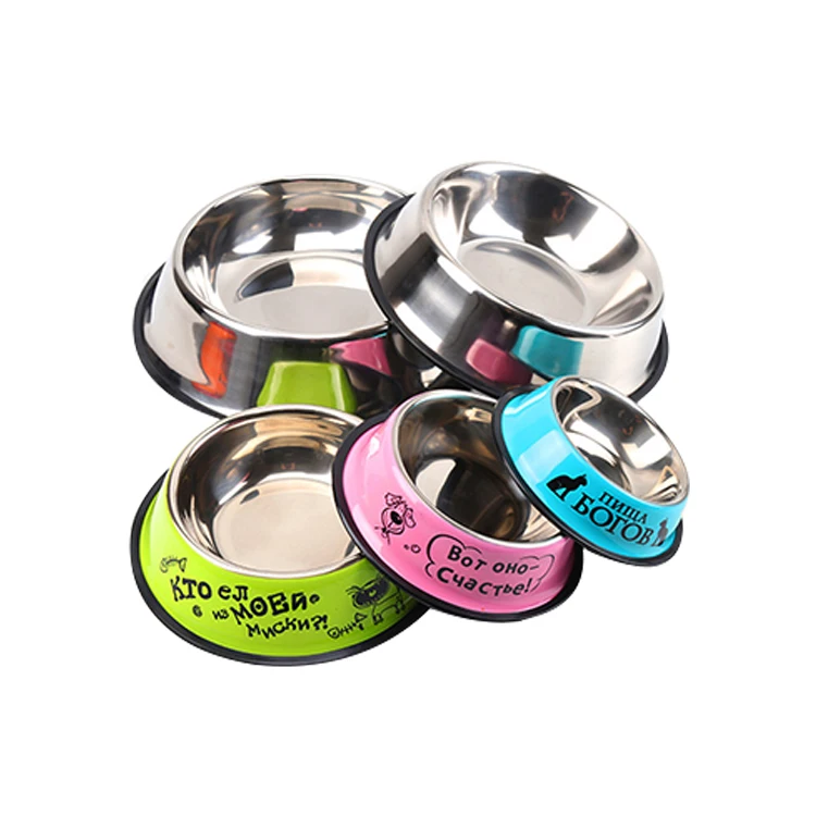 Outdoor different size pet bowl designer cat food bowls with dog, Customized color 
Outdoor different size pet bowl designer cat food bowls with dog, Customized color