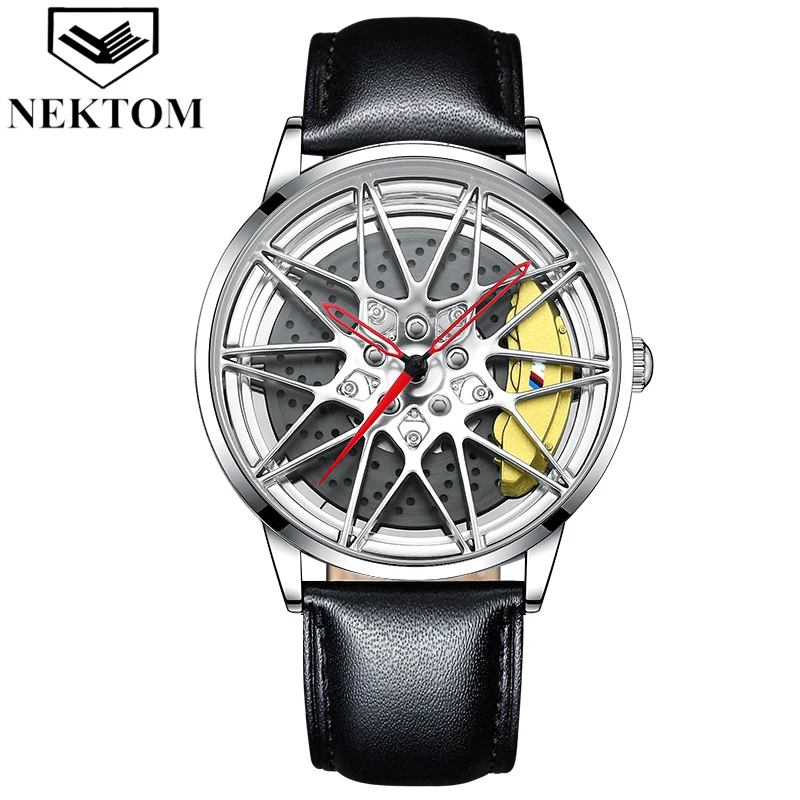 NEKTOM Men Watch High Quality Luxury Leather Strap Watch Waterproof Drop shipping Watch
NEKTOM Men Watch High Quality Luxury Leather Strap Watch Waterproof Drop shipping Watch