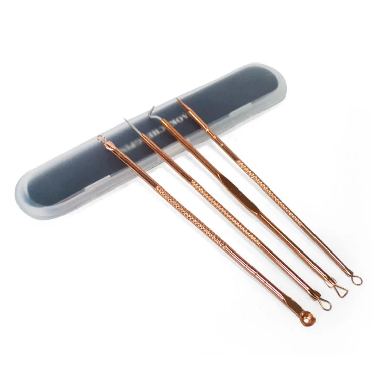Auquest 4pcs double head facial pore acne pimple removal blackhead remover needle set
Auquest 4pcs double head facial pore acne pimple removal blackhead remover needle set