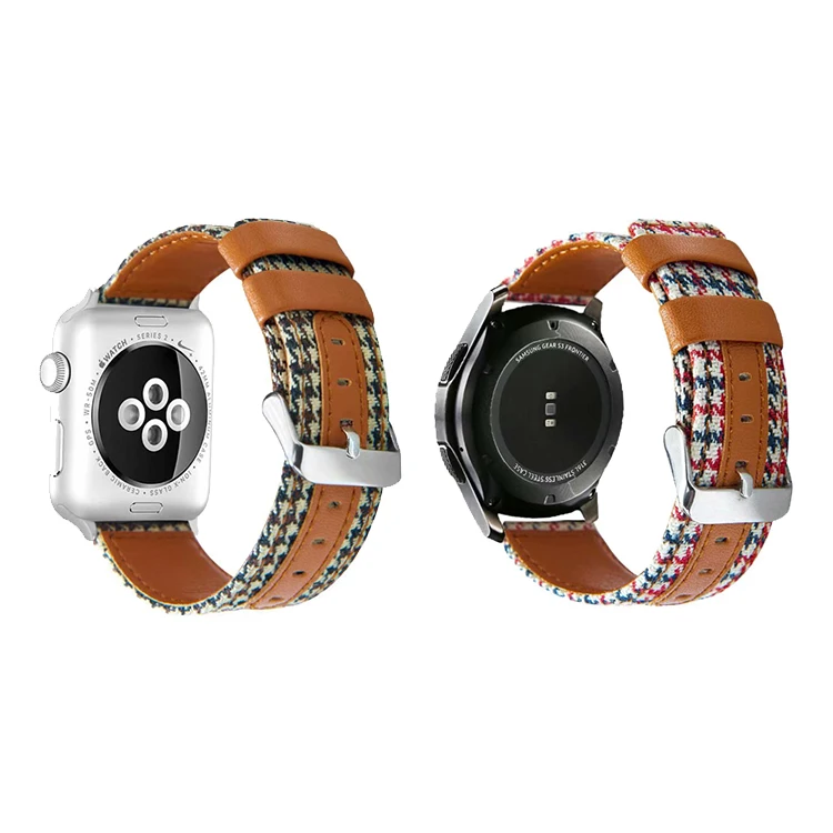 Fashion Premium Ladies Wristband Bracelet Replacement Strap Fabric Leather Watch Band For Apple Watch SE 6 4 Samsung Galaxy GT
Fashion Premium Ladies Wristband Bracelet Replacement Strap Fabric Leather Watch Band For Apple Watch SE 6 4 Samsung Galaxy GT