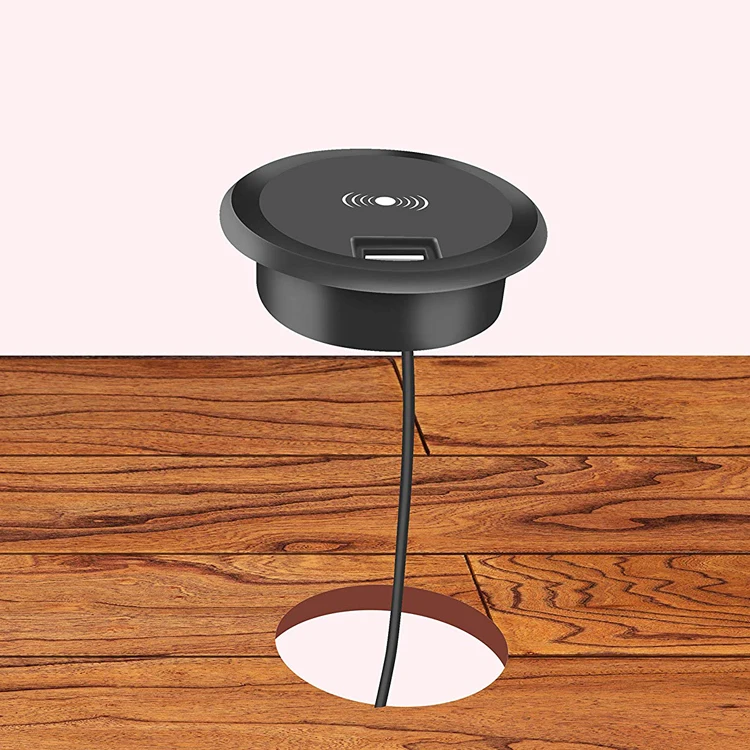 New Products Qi Fast Wireless Charger 15W On Desk Wireless Charger For Office/Hotel, Black
New Products Qi Fast Wireless Charger 15W On Desk Wireless Charger For Office/Hotel, Black