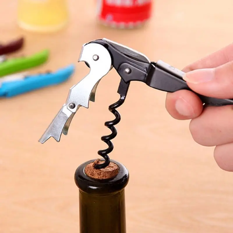 Kitchen Tools Bar Accessoires New Creative Bottle Opener Stainless Steel Wine Corkscrew Beer Bottle Can Remover Cutter, As photo
Kitchen Tools Bar Accessoires New Creative Bottle Opener Stainless Steel Wine Corkscrew Beer Bottle Can Remover Cutter, As photo