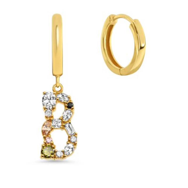 ROXI High Quality Alphabet 26 Initial Letters Pendant Zirconia Drop Earrings for Women Jewellery
ROXI High Quality Alphabet 26 Initial Letters Pendant Zirconia Drop Earrings for Women Jewellery