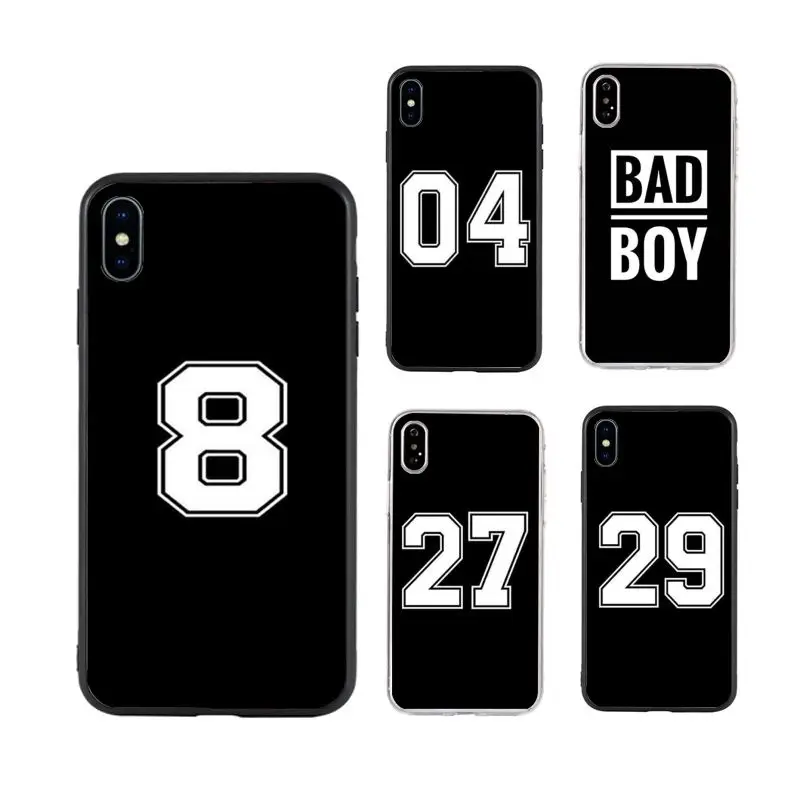black letter and number hot selling cute Phone Case for iPhone X XR Xs Max 11 11Pro 11ProMax 12 12pro luxury fundas coque, Black/transparent
black letter and number hot selling cute Phone Case for iPhone X XR Xs Max 11 11Pro 11ProMax 12 12pro luxury fundas coque, Black/transparent