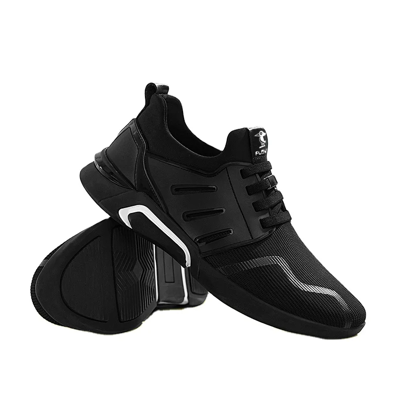 XUHUI new collection man sport casual shoes black running shoes men high quality sneakers, Black/black white or custom color
XUHUI new collection man sport casual shoes black running shoes men high quality sneakers, Black/black white or custom color