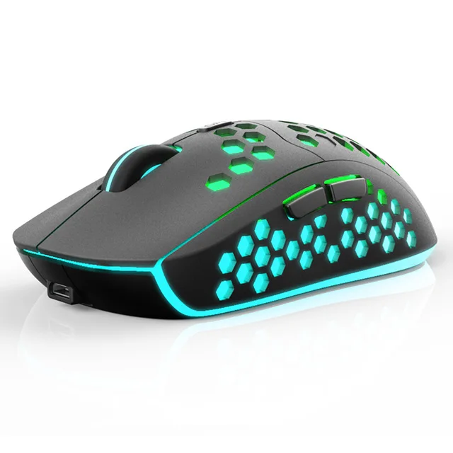 Professional Manufacture Fashionable Honeycomb RGB Colorful Lights Wireless Optical Computer Gaming Mouse
Professional Manufacture Fashionable Honeycomb RGB Colorful Lights Wireless Optical Computer Gaming Mouse