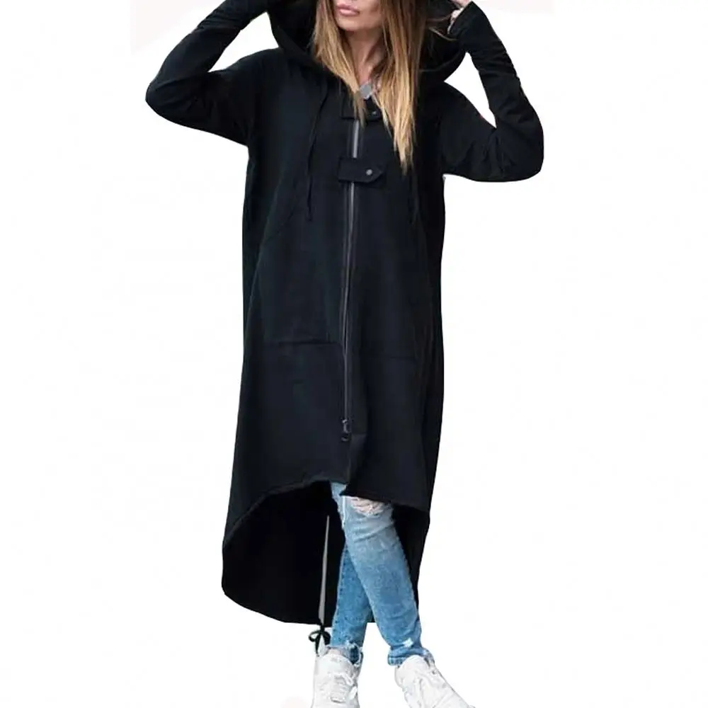 Women's Winter Hoodies Long Sleeve Long Coat Women with Autumn Pocket Fashion Plus Size Fleece Hooded Jacket
Women's Winter Hoodies Long Sleeve Long Coat Women with Autumn Pocket Fashion Plus Size Fleece Hooded Jacket