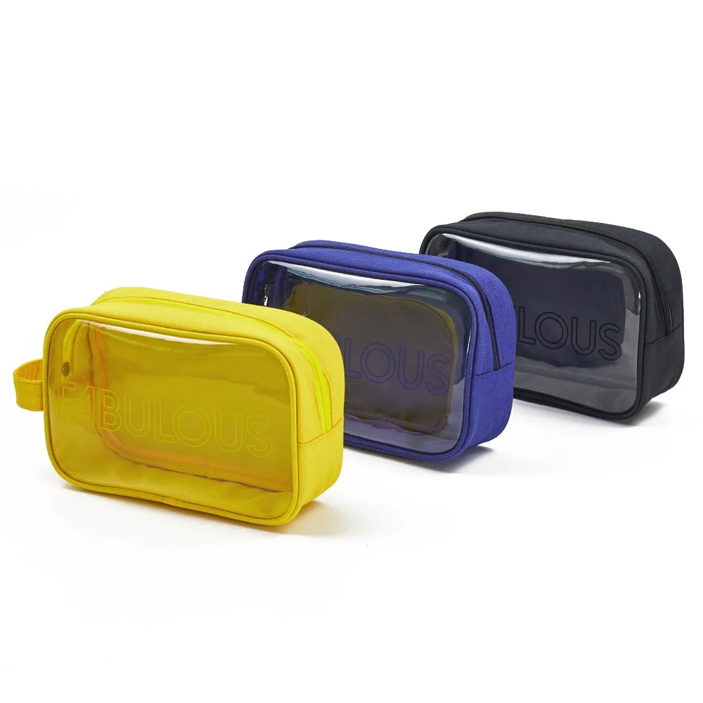 Factory Wholesale New Clear Makeup Bag Ladies Custom Transparent PVC Waterproof Travel Wash Pouch Cosmetic Bags For Women
Factory Wholesale New Clear Makeup Bag Ladies Custom Transparent PVC Waterproof Travel Wash Pouch Cosmetic Bags For Women