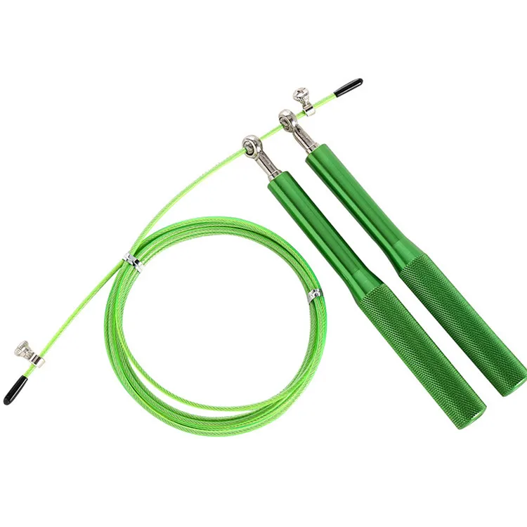 2022 Popular Fast Speed Jump Rope Aluminum Handle Steel Wire Skipping Rope for Adult, Black, red, blue,silver, gold, green
2022 Popular Fast Speed Jump Rope Aluminum Handle Steel Wire Skipping Rope for Adult, Black, red, blue,silver, gold, green