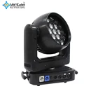 Stage Lights Set 19pcs 20W RGBW 4in1 LED Moving Head Zoom Wash Light