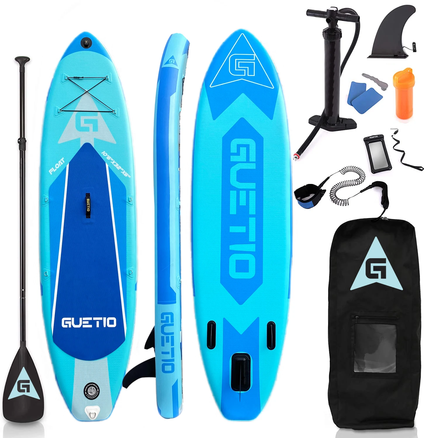 GUETIO SUP Paddle Board PVC Air Board SUP Surfing Stand UP All Round Inflatable Paddleboard Softboard
GUETIO SUP Paddle Board PVC Air Board SUP Surfing Stand UP All Round Inflatable Paddleboard Softboard