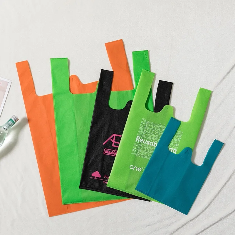 Cheap Biodegradable Supermarket Vest Carry Bag Non Woven Supermarket Shopping Vest Bags, Customized color
Cheap Biodegradable Supermarket Vest Carry Bag Non Woven Supermarket Shopping Vest Bags, Customized color