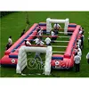 Commercial soccer field games inflatable human football field/inflatable human soccer pitch /inflatable human table football