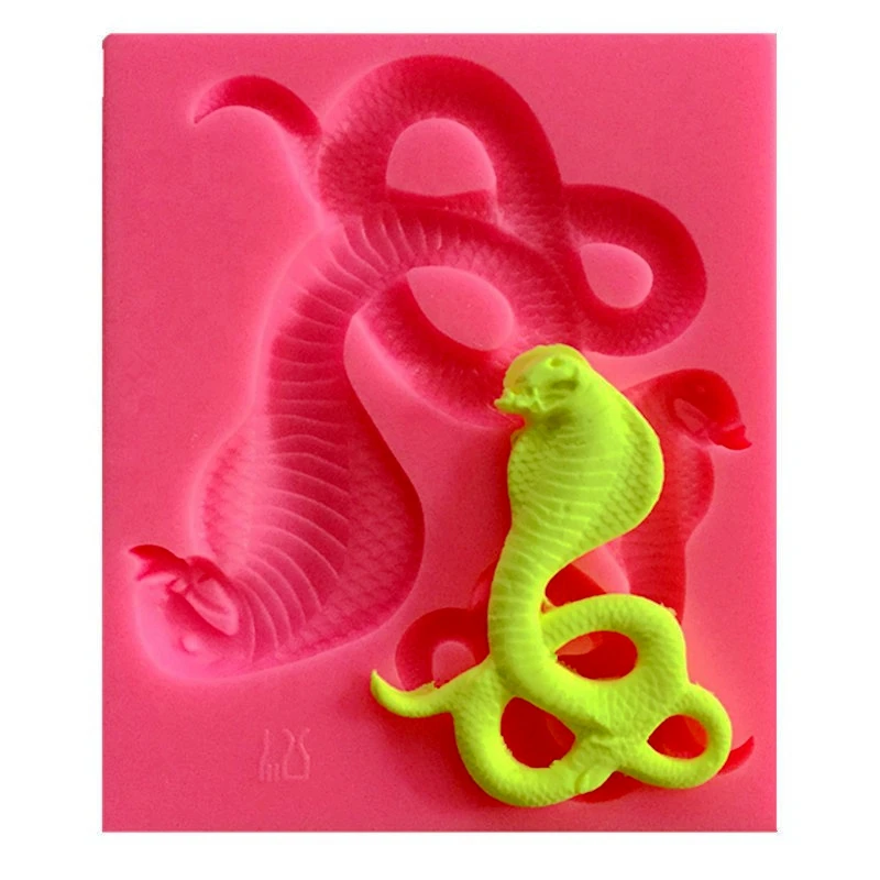 New Silicone Mold Snake Silicone Mold Cake Candy Clay Animal Cooking Jewelry Farm Chocolate Cookies Mold, As shown
New Silicone Mold Snake Silicone Mold Cake Candy Clay Animal Cooking Jewelry Farm Chocolate Cookies Mold, As shown