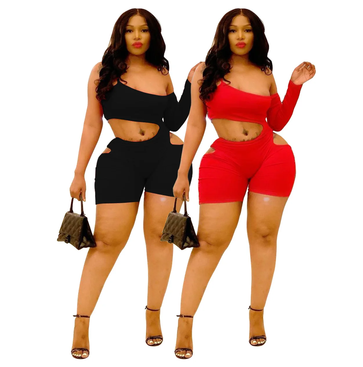 2021 New Arrival Short Jumpsuit and Rompers Off Shoulder Irregular Hollow Out Bodysuit Summer Nightclub One Piece Jumpsuit, Picture
2021 New Arrival Short Jumpsuit and Rompers Off Shoulder Irregular Hollow Out Bodysuit Summer Nightclub One Piece Jumpsuit, Picture