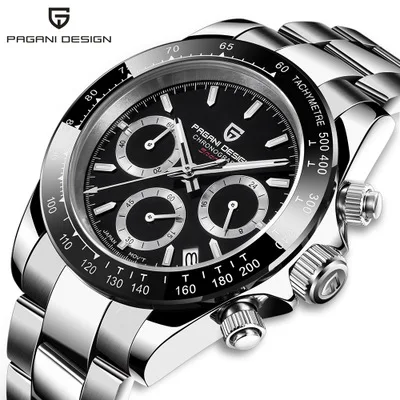 PAGANI DESIGN 1644 Chronograph Men Watch Quartz Watches Sapphire Crystal Waterproof Luminous Relogio Masculino
PAGANI DESIGN 1644 Chronograph Men Watch Quartz Watches Sapphire Crystal Waterproof Luminous Relogio Masculino