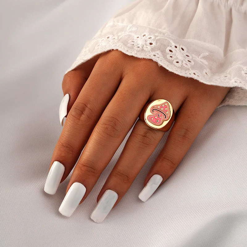 OUYE mushroom rings gold trend fashion popular cute jewelry ring set for women wholesale women metal finger rings, Colorful
OUYE mushroom rings gold trend fashion popular cute jewelry ring set for women wholesale women metal finger rings, Colorful