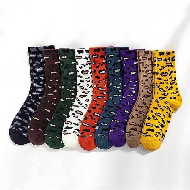 Hot Sale Street Fashion Luxury Personality Thick Funny Leopard Print Socks For Women, Custom color
Hot Sale Street Fashion Luxury Personality Thick Funny Leopard Print Socks For Women, Custom color