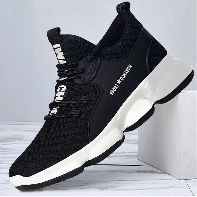 Sneakers For Men Autumn Breathable Lightweight Running Mens Tennis Shoes Casual Sports Basketball Shoes, Black , white
Sneakers For Men Autumn Breathable Lightweight Running Mens Tennis Shoes Casual Sports Basketball Shoes, Black , white