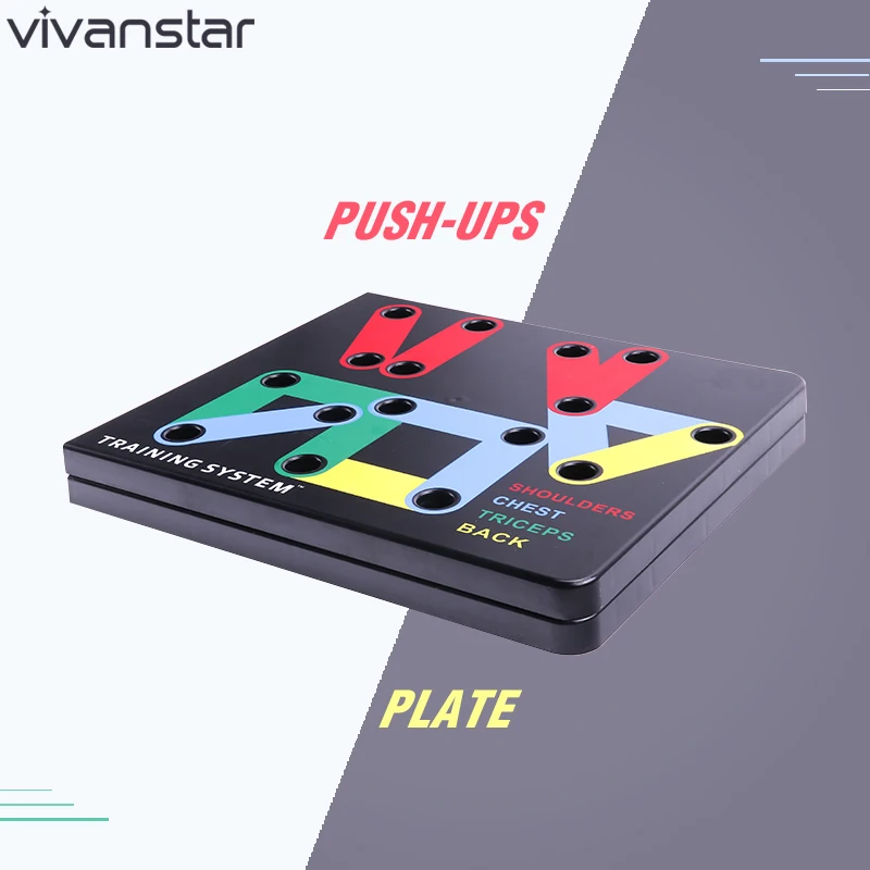 Vivanstar Push Up Training Board Home Use Model ST 1406 Indoor Activities Push-up Board Foldable, Colorful
Vivanstar Push Up Training Board Home Use Model ST 1406 Indoor Activities Push-up Board Foldable, Colorful
