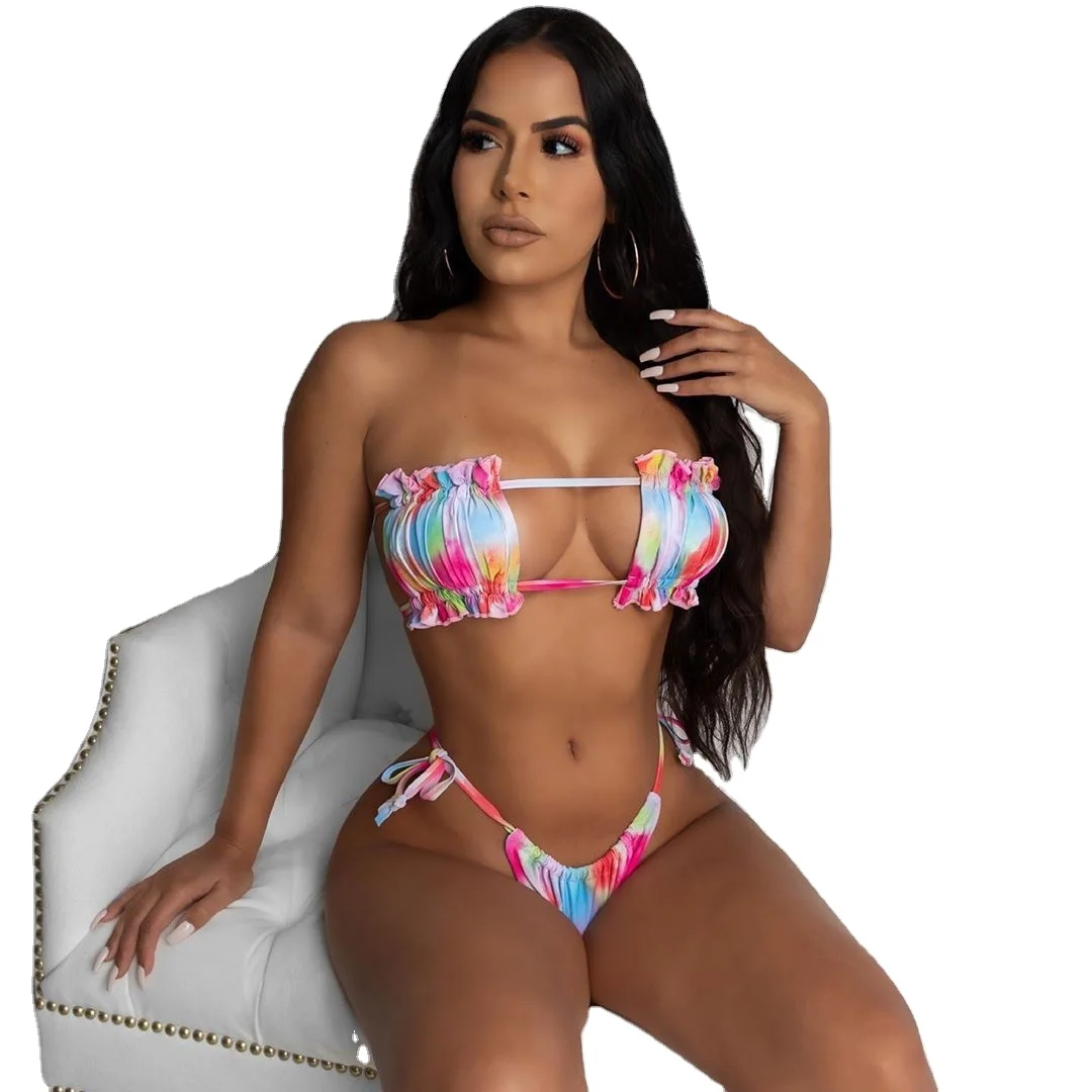 Hot Sexy Designer Swimsuit Beach Bathing Suits Custom Printed Tie Dye Bikini Suit Customized Swimwear, Shown
Hot Sexy Designer Swimsuit Beach Bathing Suits Custom Printed Tie Dye Bikini Suit Customized Swimwear, Shown