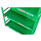 China supplier metal energy storage stand with sign motor oil display rack