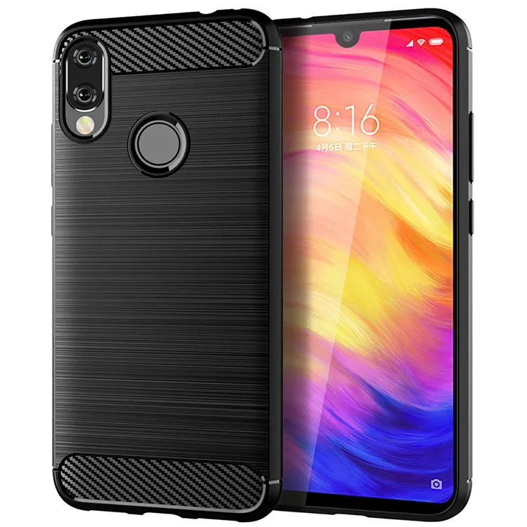 Wholesale Customize Phone Case Carbon Fiber Brushed Texture Shockproof TPU Mobile Cover For Xiaomi Redmi Note 5 Pro Case, Black
Wholesale Customize Phone Case Carbon Fiber Brushed Texture Shockproof TPU Mobile Cover For Xiaomi Redmi Note 5 Pro Case, Black