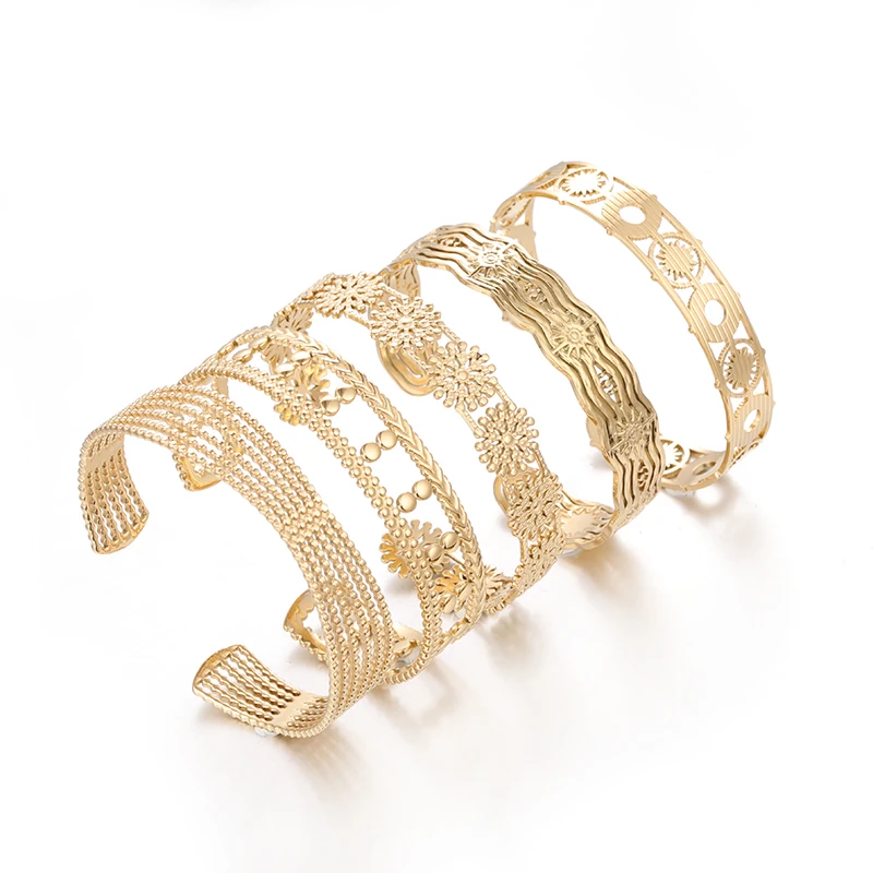 JB090 Women Fashion Bracelet Classic Design Ladder Gold Bracelet Jewelry 
JB090 Women Fashion Bracelet Classic Design Ladder Gold Bracelet Jewelry