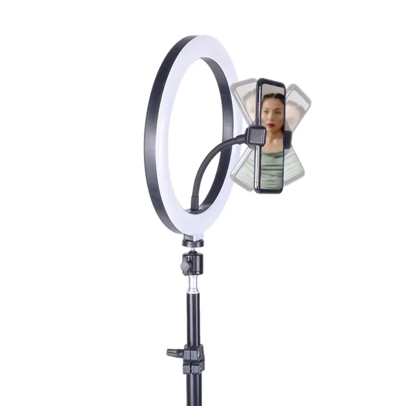 Lighting 33CM 3200K-5600K Dimmable With 160cm Stand Camera Flash 12-inch Studio Ring Lights Photography Light For Live Stream
Lighting 33CM 3200K-5600K Dimmable With 160cm Stand Camera Flash 12-inch Studio Ring Lights Photography Light For Live Stream