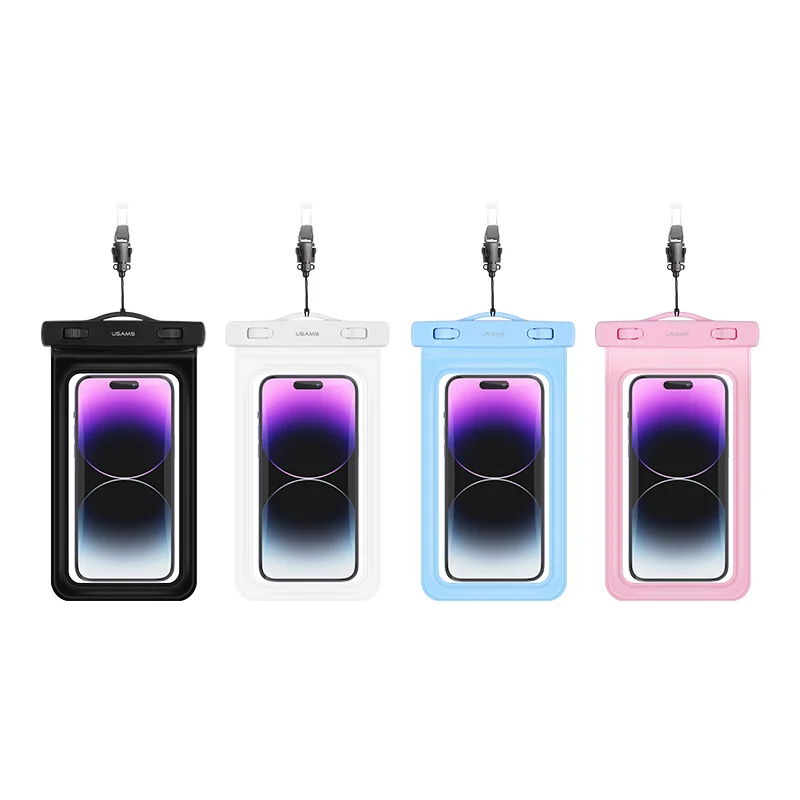USAMS Fashionable Design Custom logo Transparent Zipper Bags Packaging Plastic Universal PVC Phone Bag
USAMS Fashionable Design Custom logo Transparent Zipper Bags Packaging Plastic Universal PVC Phone Bag