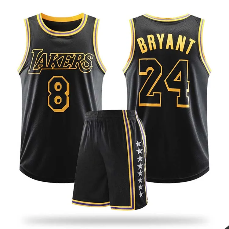 Crossover James Kobe No. 24 Jersey Basketball T-shirt Set Men's Jersey, Custom color
Crossover James Kobe No. 24 Jersey Basketball T-shirt Set Men's Jersey, Custom color