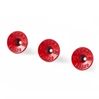 Wholesale ECO-Friendly Fashion Custom Plastic Resin Red Shirt Button Red Button For Jeans Clothes