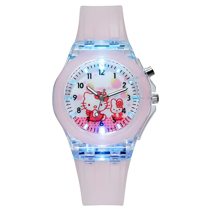 Luminous Children kitty watch Colorful Light Source Watch Girls Kids Party Gift Clock Wrist cool fashion watch for girls gift
Luminous Children kitty watch Colorful Light Source Watch Girls Kids Party Gift Clock Wrist cool fashion watch for girls gift